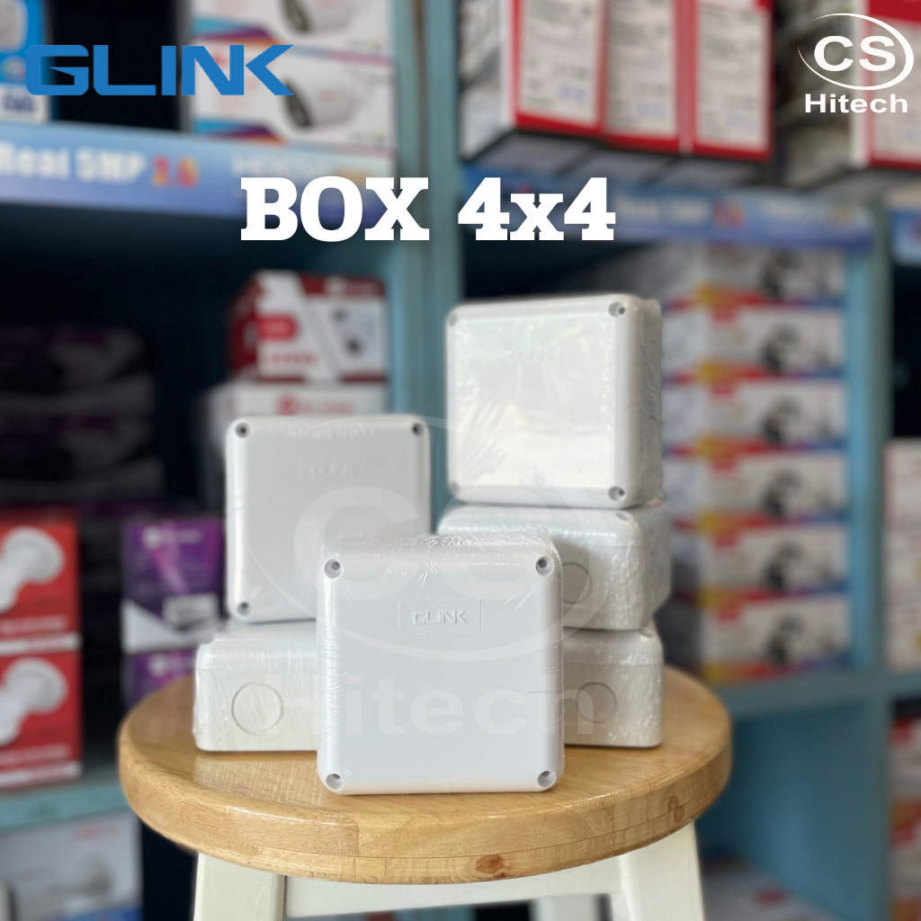 BOX กล่องกันน้ำพลาสติก ขนาด 4x4