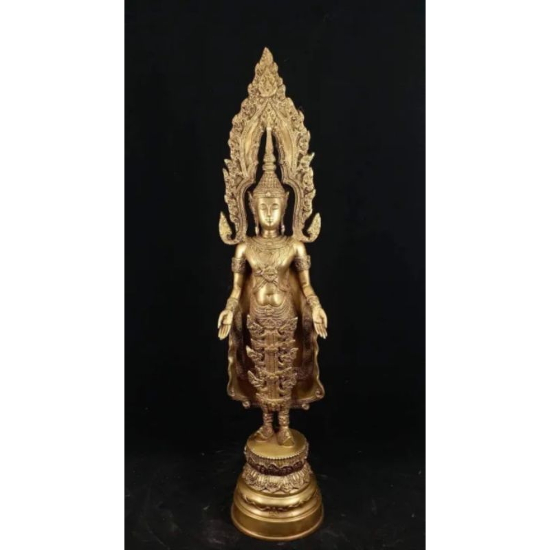 พระสมเด็จองค์ปฐม ปางเปิดโลก สูง18 นิ้ว หลวงพ่อฤาษีลิงดำ วัดท่าซุง ปี 2530
