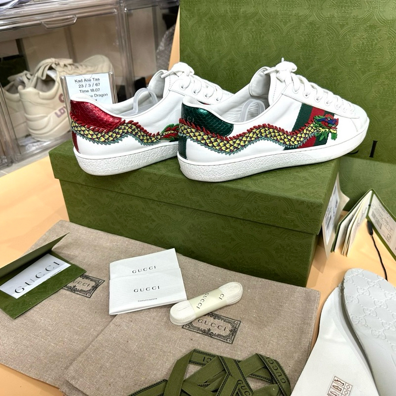 Gucci Ace Dragon Sneakers size7G