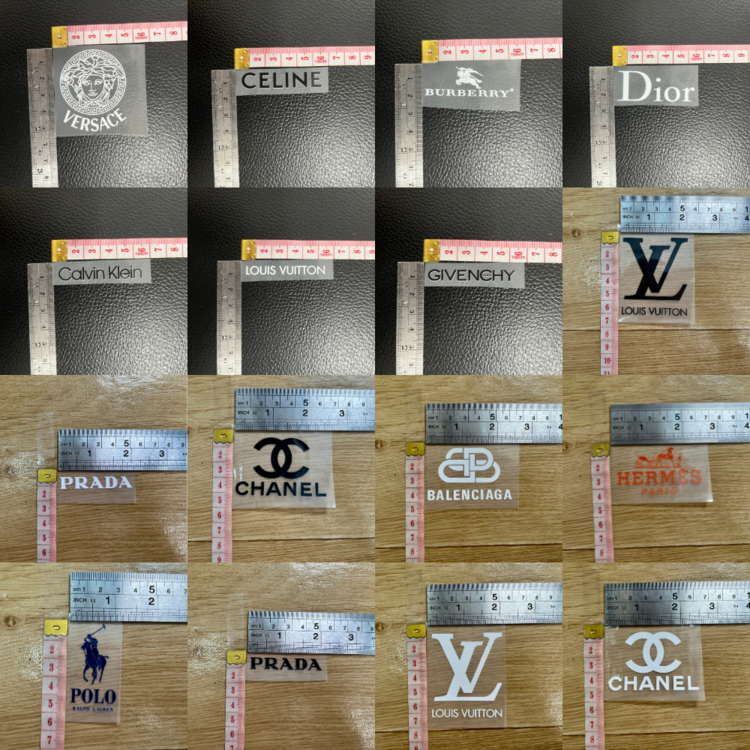 ตัวรีดร้อน ตัวรีดติดเสื้อ แบรนด์ Chanel , Versace , Balenciaga , Prada , Louis ใช้งานง่าย ติดทุกเนื้อผ้า