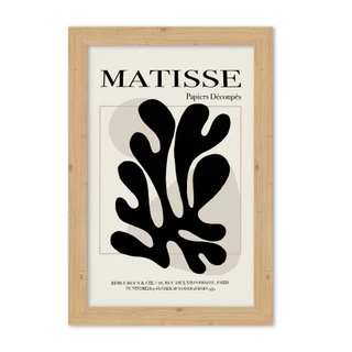 [รหัสMA] กรอบรูปแต่งห้อง (ลายMatisse) ขนาด4x6นิ้ว กรอบรูปมินิมอล แขวนและตั้งโต๊ะได้ หรือสำหรับใช้เป็นพร็อพถ่ายรูป
