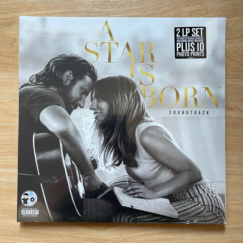 แผ่นเสียง A Star Is Born Soundtrack , 2 x Vinyl, LP, Album +10 Photo Print,US มือหนึ่ง ซีล