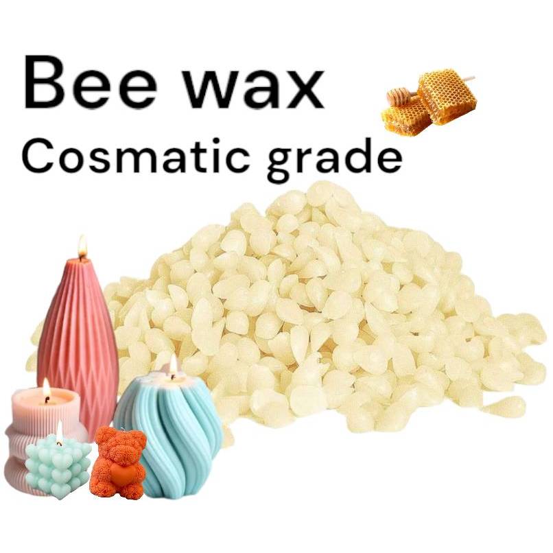 ALD 100% ไขผึ้งธรรมชาติ Natural White Beeswax 500/1KG บีแว๊กซ์เม็ด ใช้ทำลิป สบู่ เครื่องสำอางค์บำรุงผิว เทียนหอม
