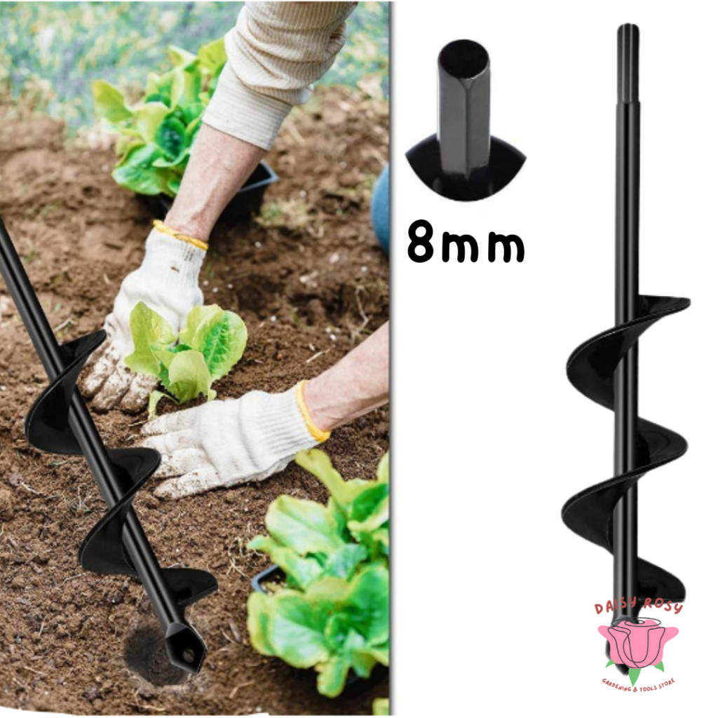 ดอกสว่านขุดดิน 13ขนาด ดอกสว่านเจาะดิน พรวนดิน พร้อมส่ง - รูปที่ 2