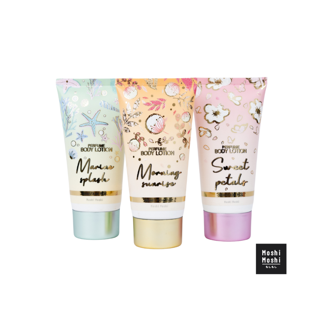 Moshi Moshi Perfume Body Lotion โลชั่นน้ำหอม สำหรับผิวกาย ขนาด 90 ml. รุ่น 8100020080-20082