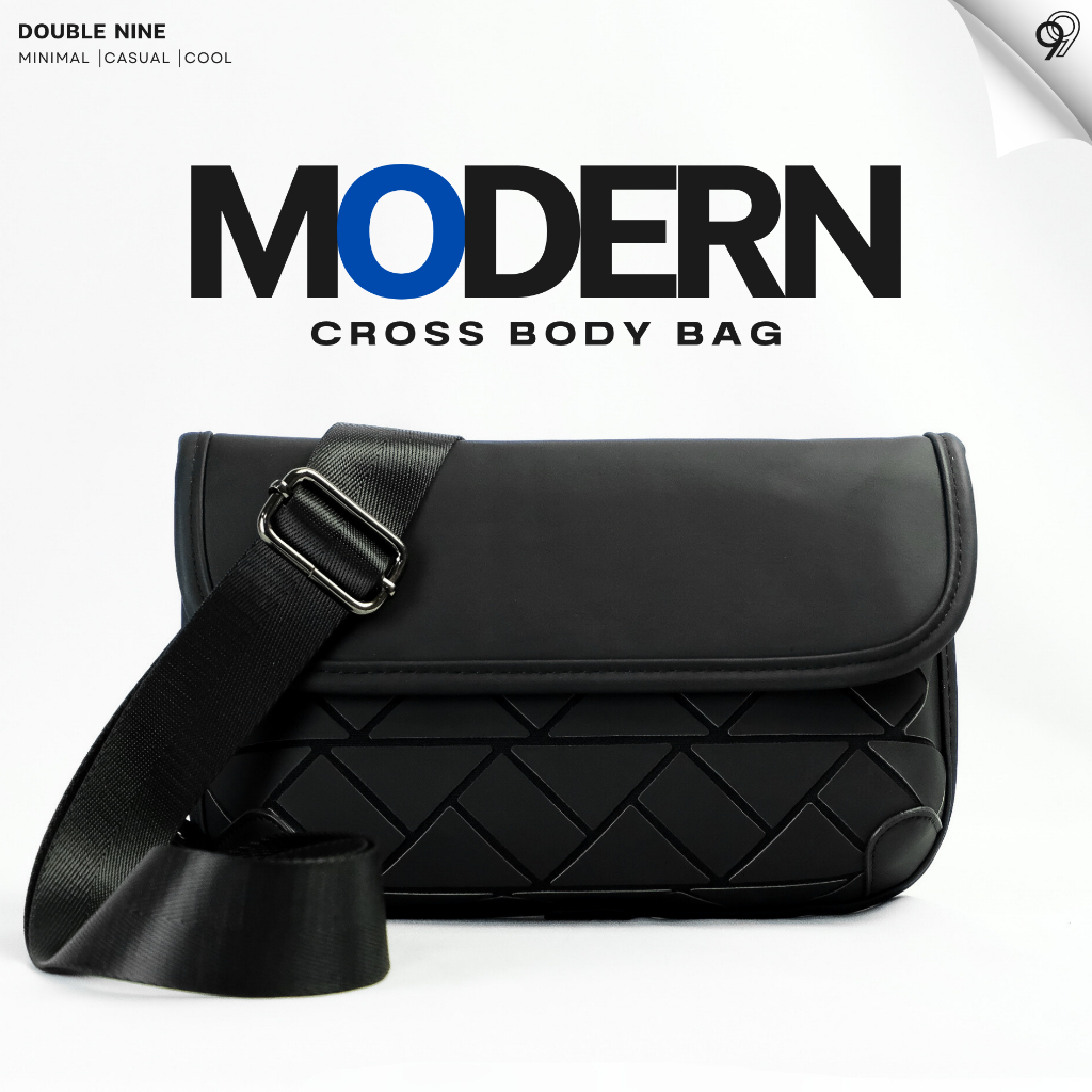 DOUBLE NINE : MODERN กระเป๋าสะพายข้างโมเดิร์น