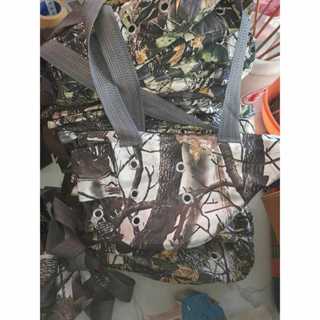 กระใส่เป๋าไก่ป่า ไก่แจ้  ลายพราง มีรูระบายอากาศ ไก่ไม่ร้อน พ…