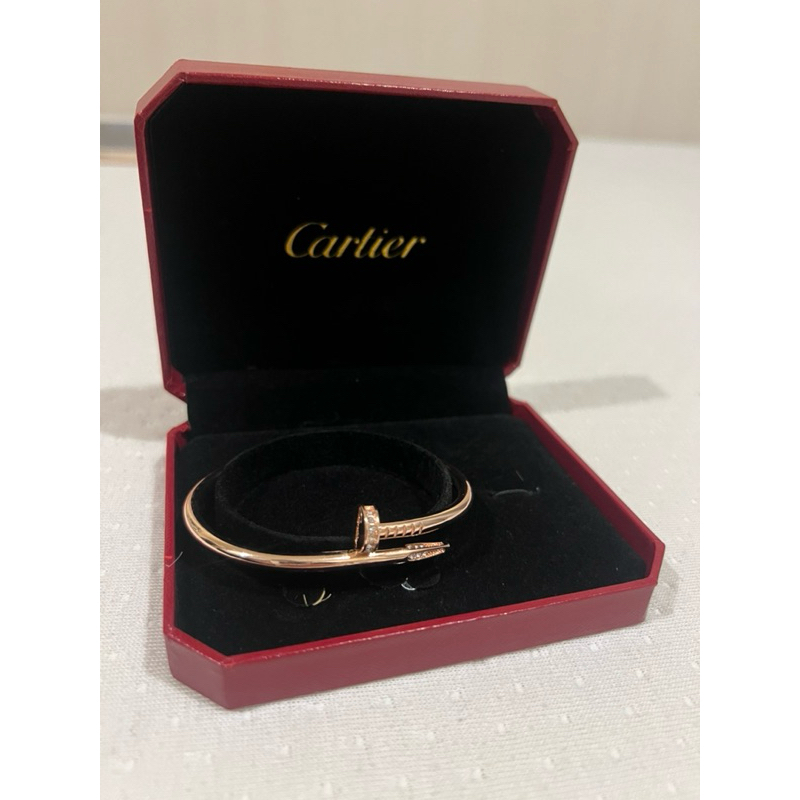 กำไลตะปู Cartier สี rosegold