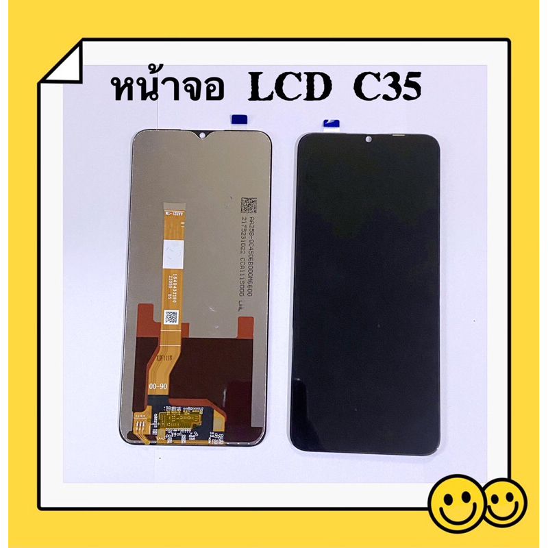 หน้าจอ LCD + ทัสกรีน Realme C35