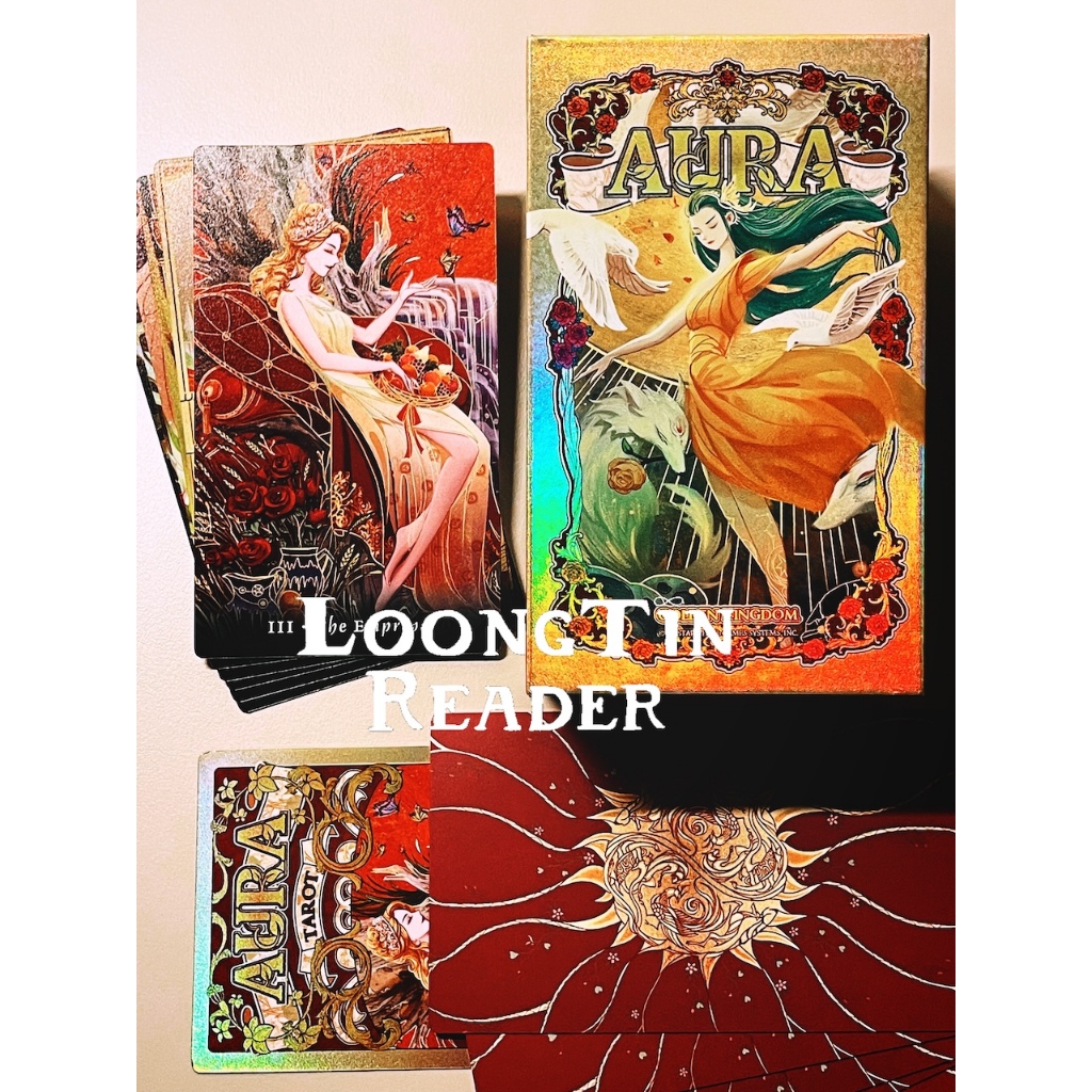Aura Tarot Deck ไพ่ทาโรต์ ไพ่ยิปซี ของแท้
