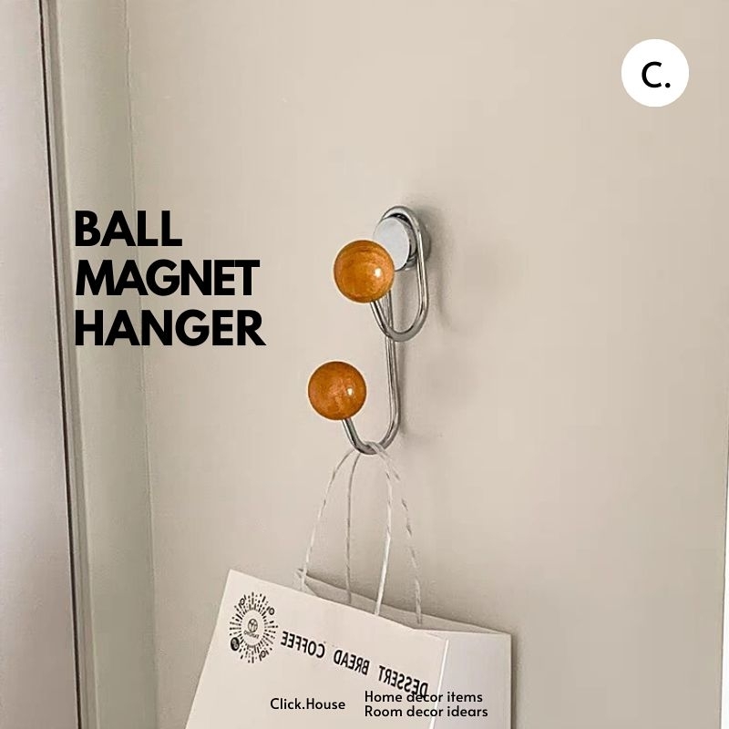 (( พร้อมส่ง ))             ที่เเขวนแบบ “แม่เหล็ก” แขวนกระเป๋า/ หมวกและอื่นๆ 〰️