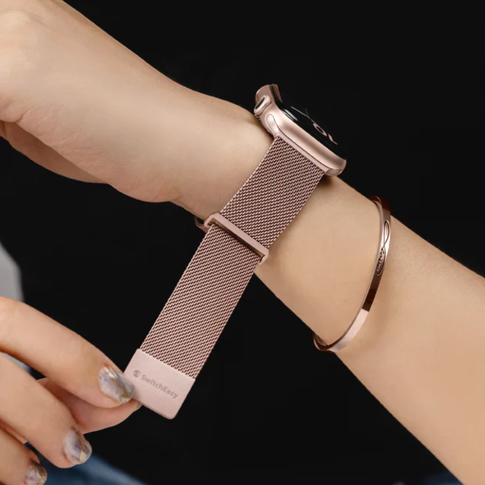 Switcheasy Mesh Stainless Steel Watch Loop สายนาฬิกาสแตนเลสเกรดพรีเมี่ยม สายสำหรับ Watch 1-9/Se1/2/Ultra1/2 38-49mm.