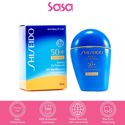 Shiseido เวลฟอส เพอร์เฟค ยูวี โพรเทกเตอร์ เอสพีเอฟ 50+ / PA++++50มล. Shiseido WetForce Perfect UV Protector SPF50+ / PA++++ 50ml