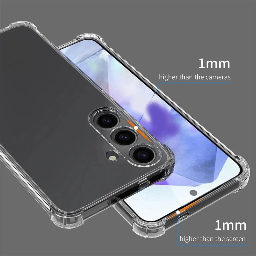 เคสใส กันกระแทก ซัมซุง เอ35 (5จี) TPU Case Cover Full Protective Anti-knock For Samsung Galaxy A35 (