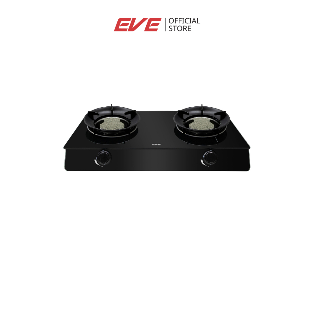 EVE เตาแก๊สตั้งโต๊ะ 2 หัวคู่ หัวเตาอินฟาเรด HP75-2SIR/FGB
