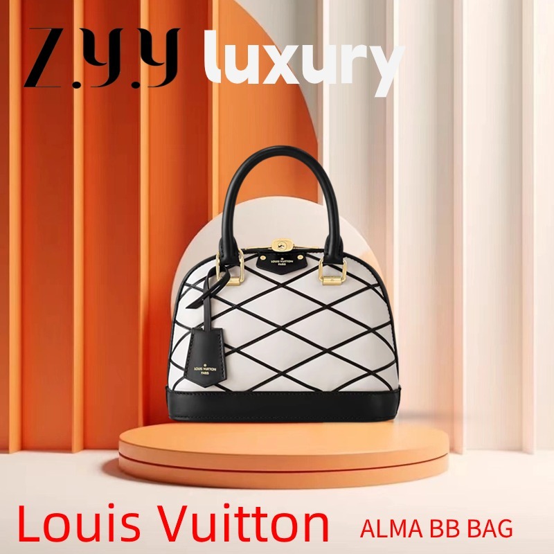 New Hot sales ราคาพิเศษ Ready Stock Louis Vuitton ALMA BB Handbag