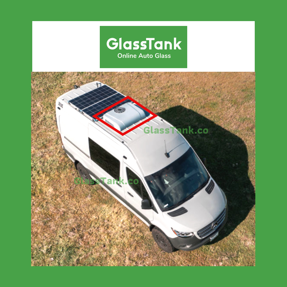 แอร์หลังคา แอร์ไฟฟ้า ติดรถแม็คโคร รถบรรทุก รถบ้าน A4 12V/24V