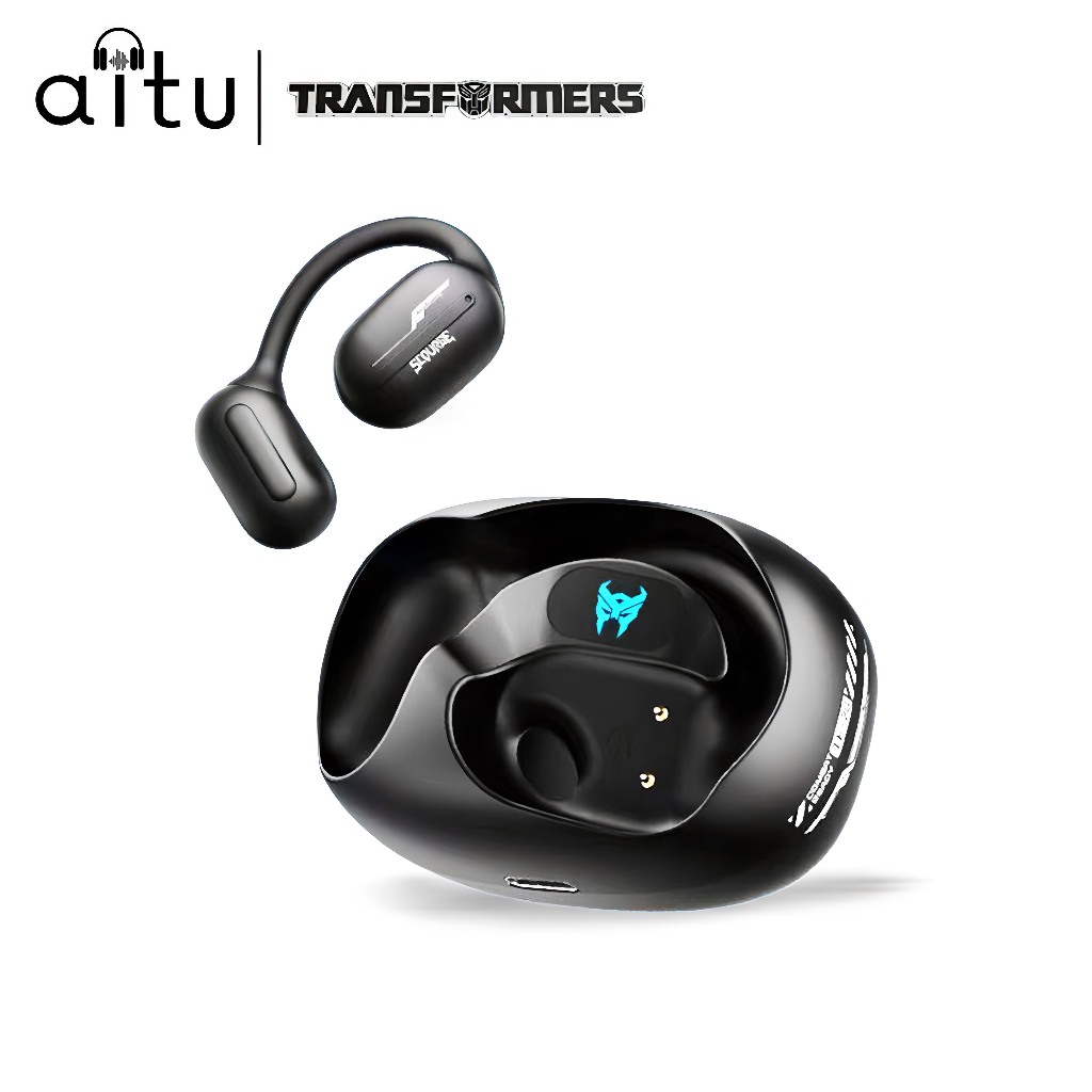Transformers TF-T20 หูฟังบลูทูธไร้สาย บลูทูธ5.4 OWS HD สเตอริโอเซอร์ราวด์ทาง360° เวลาแฝงต่ํา