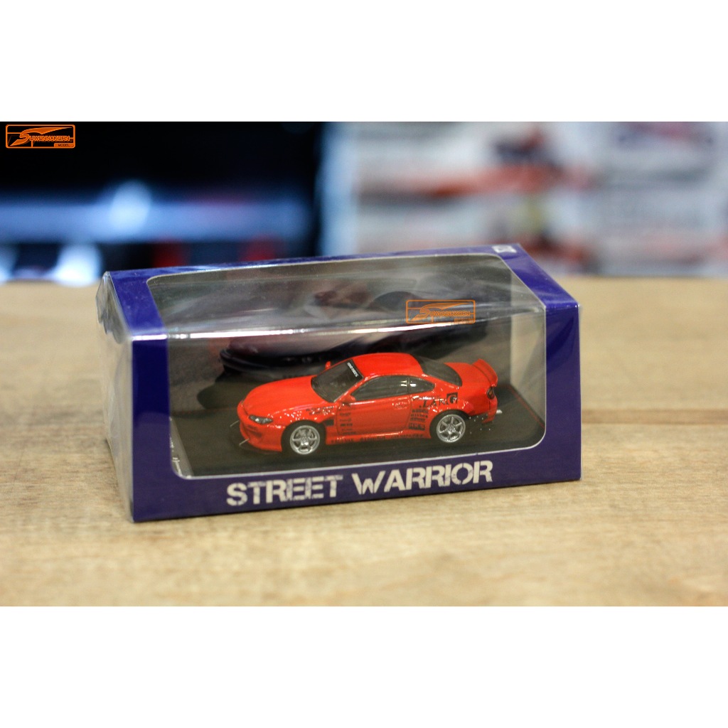 Street Weapon 1/64 Rocket Bunny Nissan Silvia S15 RED