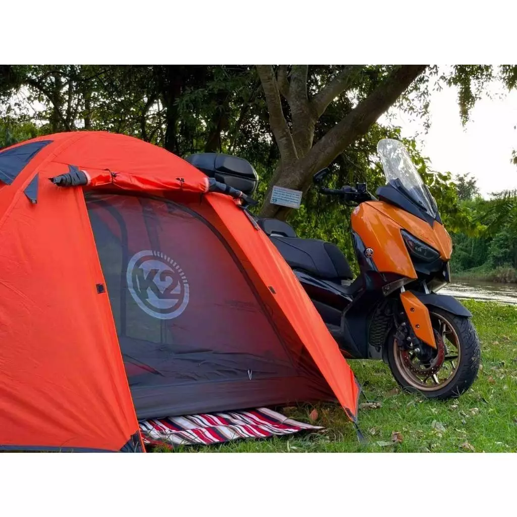 K2 MOTORRAD  HI-END 2Pเต็นท์น้ำหนักเบา เต็นท์สายมอเตอร์ไซค์ thumbnail 9