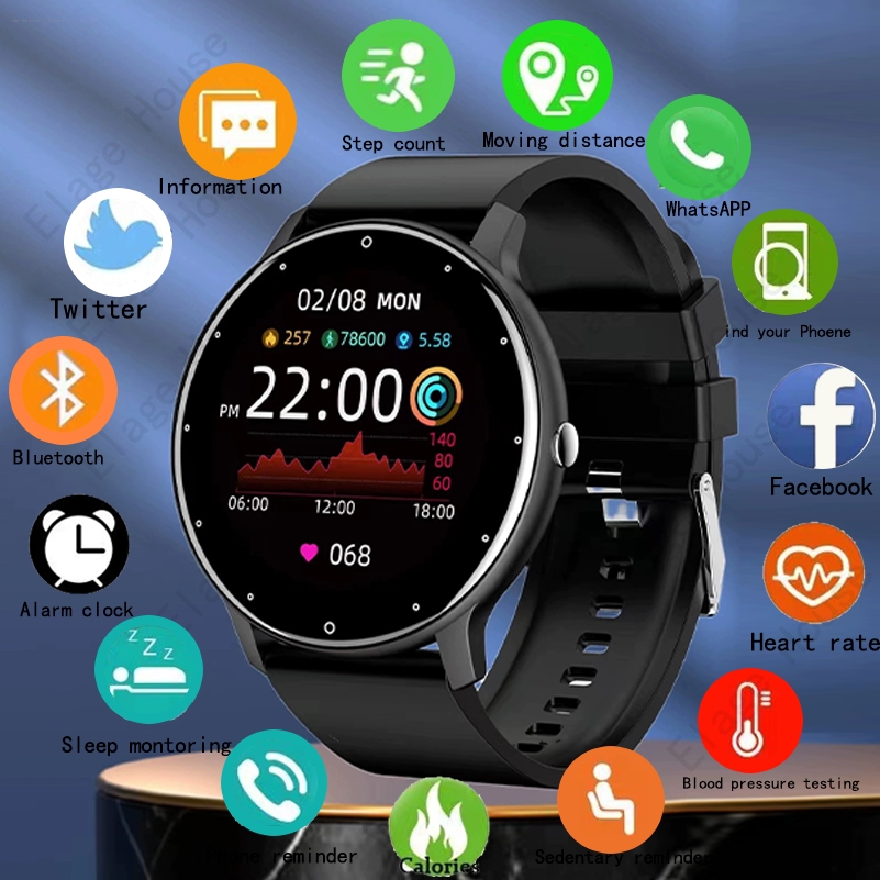 HUAWEI สมาร์ทวอทช์ นาฬิกา กันน้ำ นาฬิกาวัดความดัน วัดชีพจร นาฬิกาสมาร์ทวอทช์สนับสนุน Android และ IOS แท้ Smart Watch