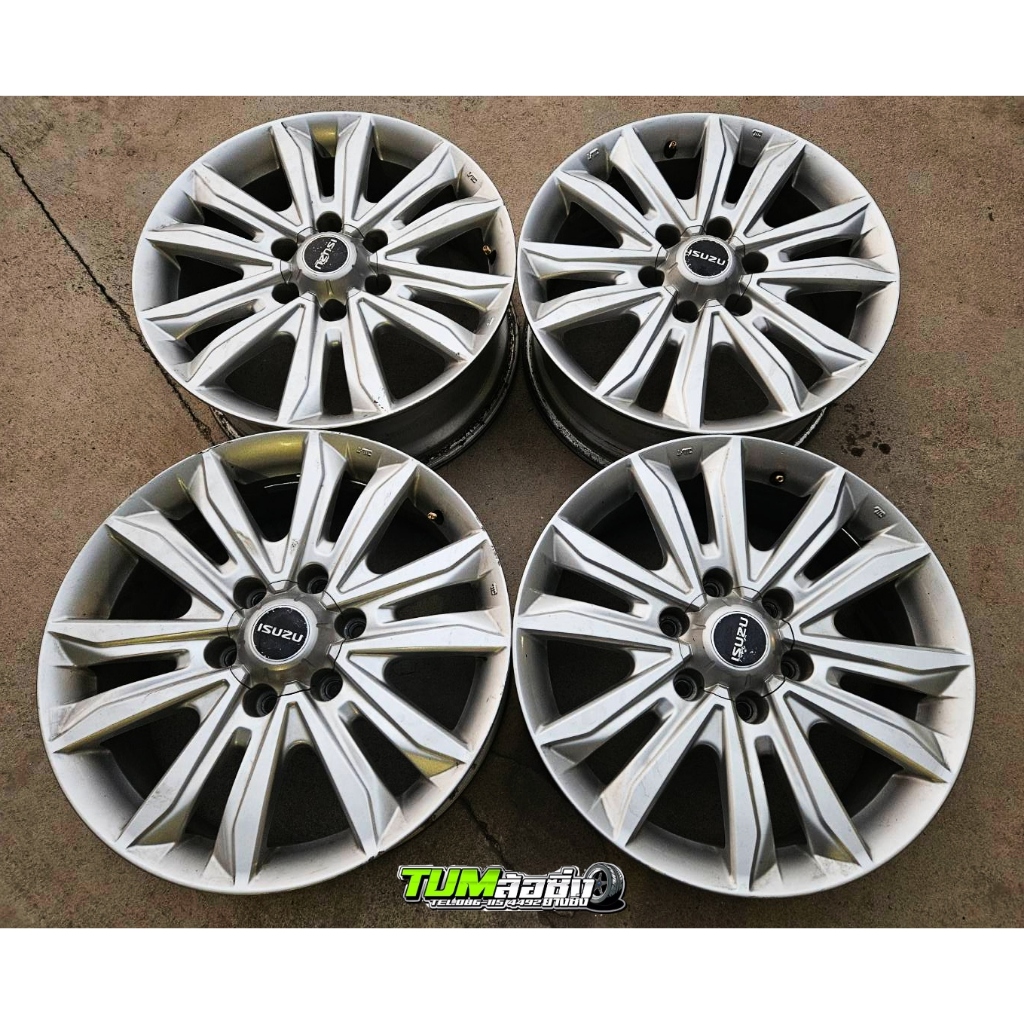 ล้อแม็กซ์  All NEW ISUZU D-MAX 1.9 Hi-lander ตัวสูง ขอบ 18 (แท้จากศูนย์) กว้าง 7 นิ้ว (ราคาต่อ 1 ล้อ)