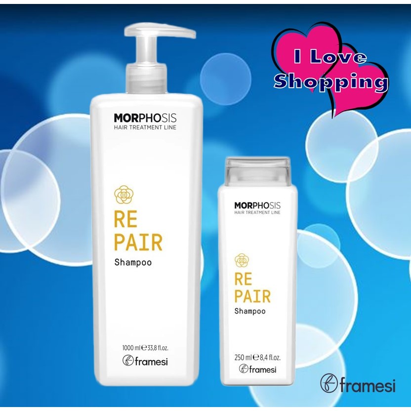 Framesi Morphosis Repair Shampoo 250/1000 ml แชมพูสำหรับผมแห้งเสีย