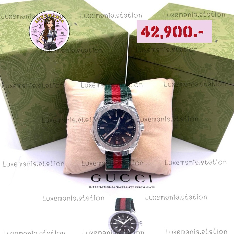 👜: New!! Gucci GG2570 Watch, 41 mm‼️ก่อนกดสั่งรบกวนทักมาเช็คสต๊อคก่อนนะคะ‼️