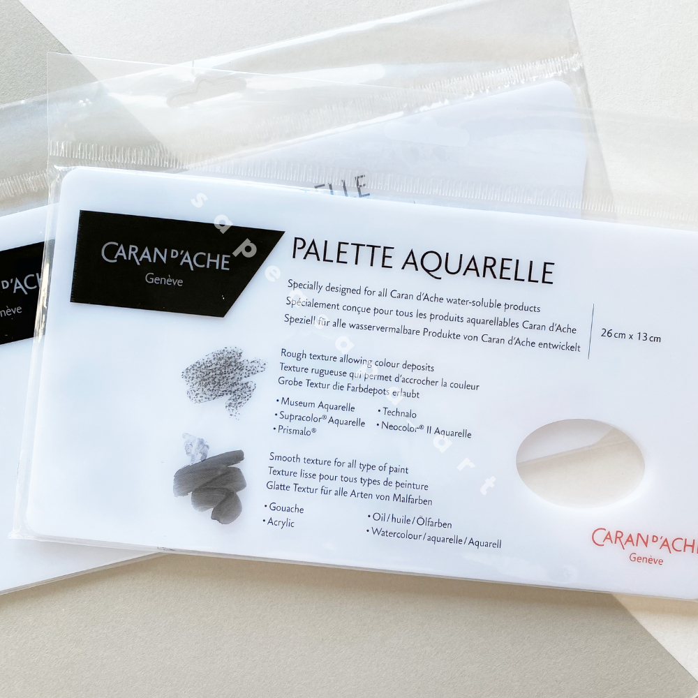 จานผสมสี อะคริลิค Caran d'Ache Palette Aquarelle