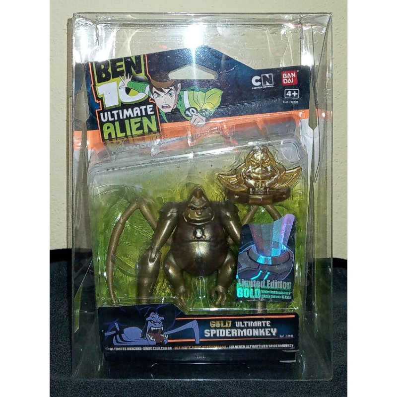Ben 10 Alien Gold Ultimate Spider Monkey Limited Edition (ไม่มีขาแมงมุม2ชิ้นข้างหลัง) ของเล่น เบนเทน Ben10 เบ็นเท็น