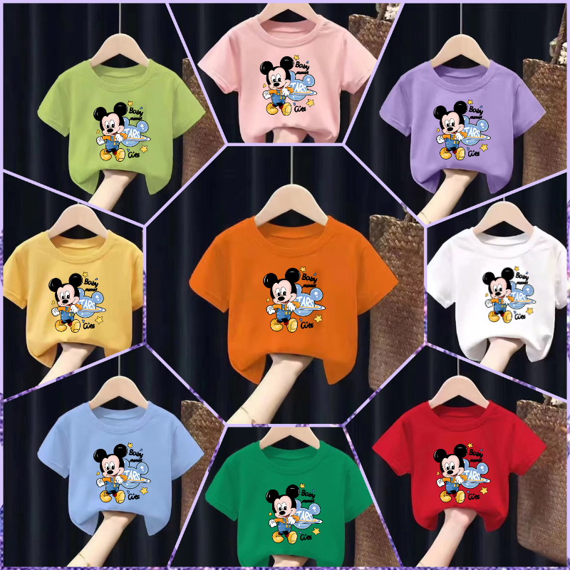 Hot2024 เสื้อยืดเด็กพิมพ์ลายการ์ตูน น่ารักๆๆๆๆ (ผ้าฝ้าย) Pattern 699
