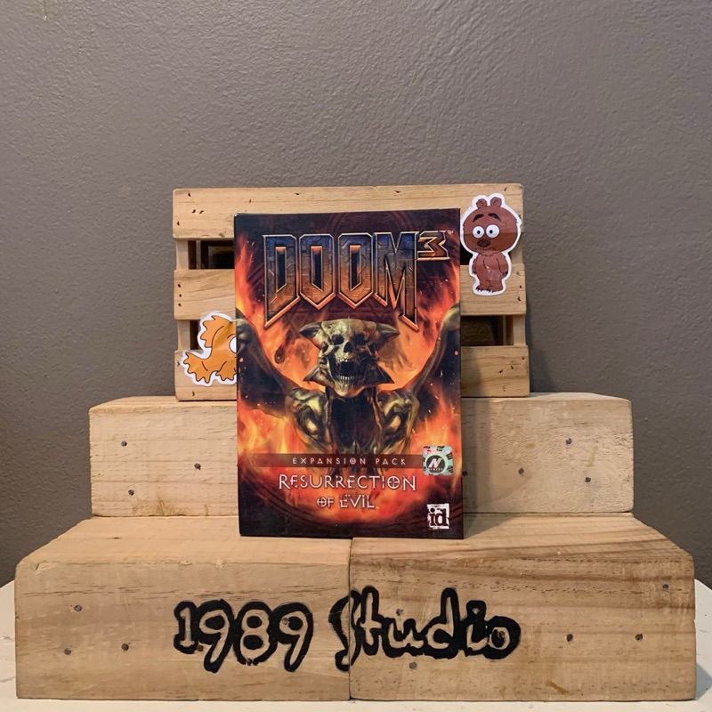 Doom 3 : ลิขสิทธิ์แท้ กล่องภาษาไทย แผ่นเกมพีซี Pc