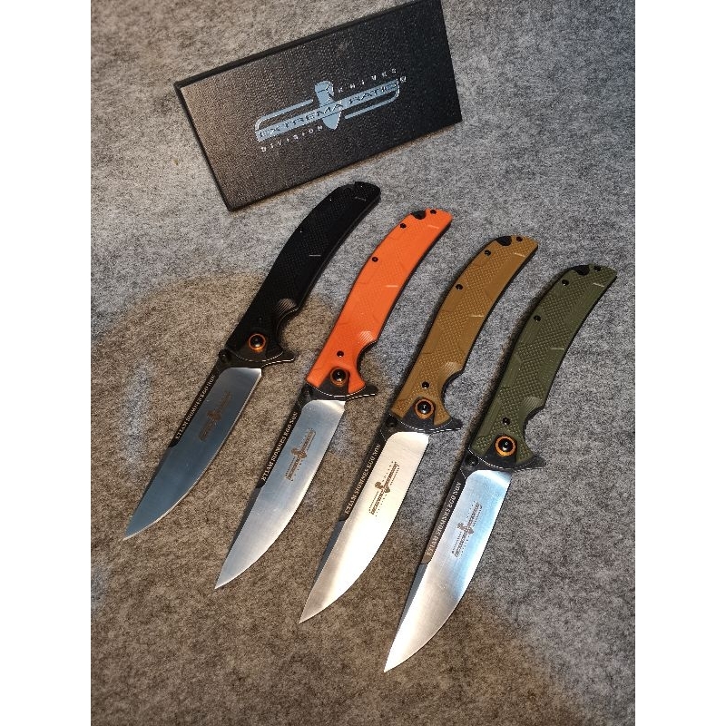 มีด​อุปกรณ์​ตั้งแคมป์​เดินป่า​ EXTREMA​ RATIO​ KNIVES C00247 วัสดุ​ใบมีด​ D2