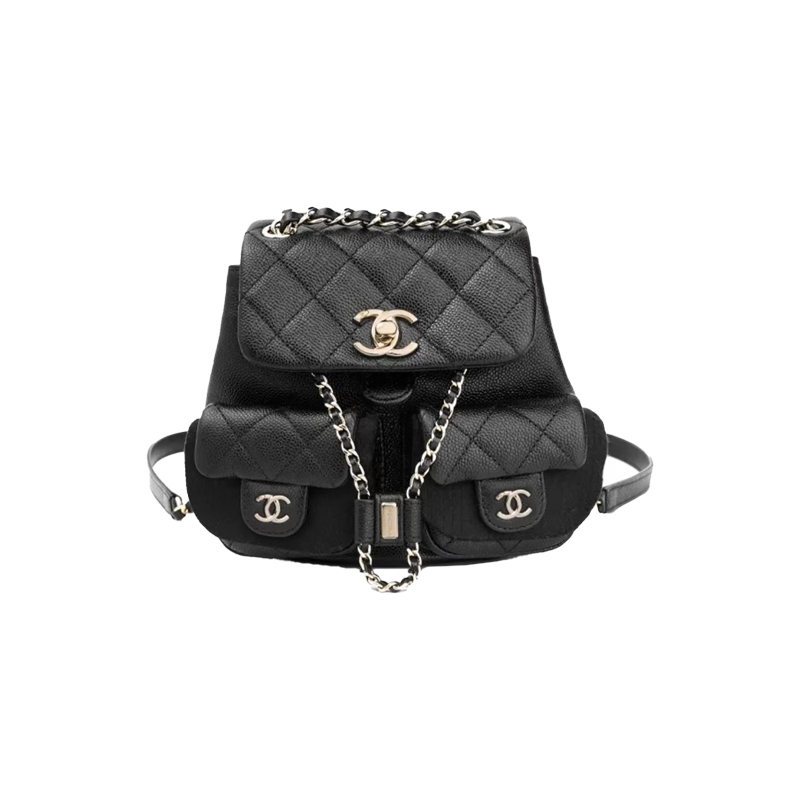 Chanel/Backpack/กระเป๋าเดินทาง/Bucket Bag/AS3860/แท้ 100%