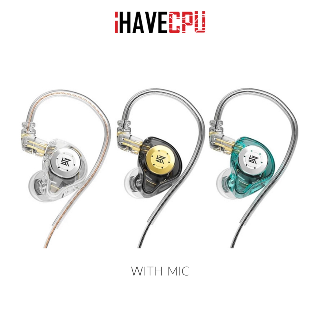 iHAVECPU HEADSET (หูฟัง) KZ EDX PRO WITH MIC