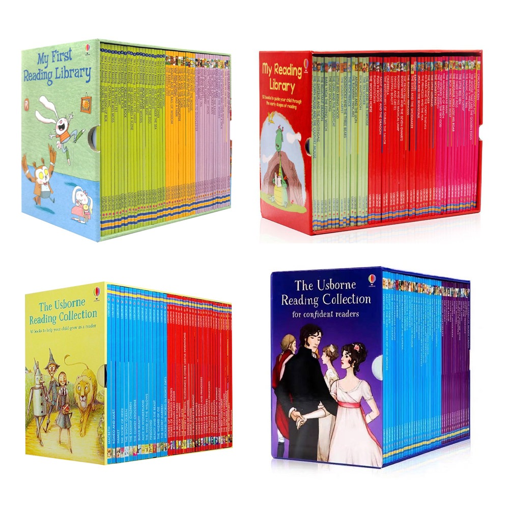Children's English Reading Story Picture Book My First Reading Library Bedtime StoryBook Reading Book English Book