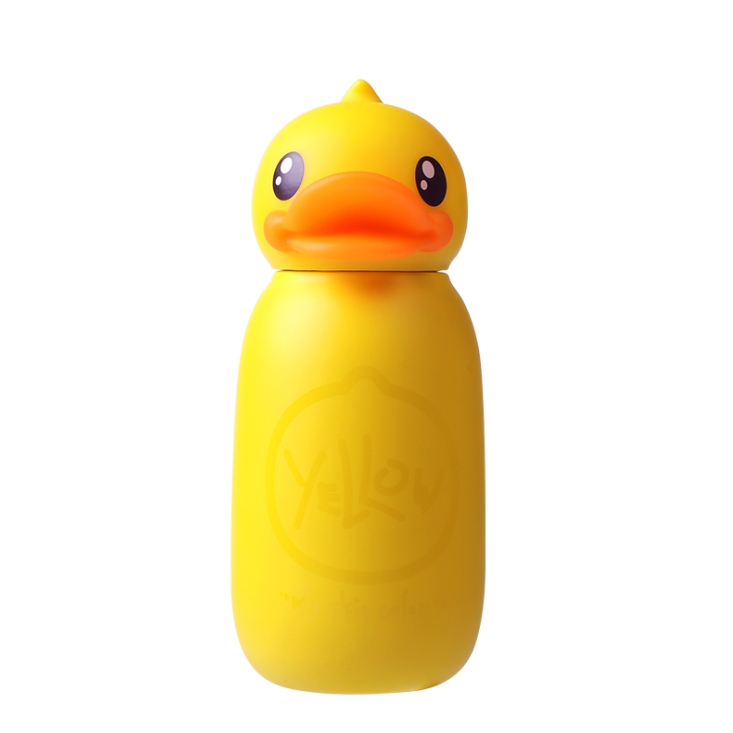 ขวดน้ำเก็บความร้อน-เย็น B.Duck สีเหลือง 300 – 400 ML