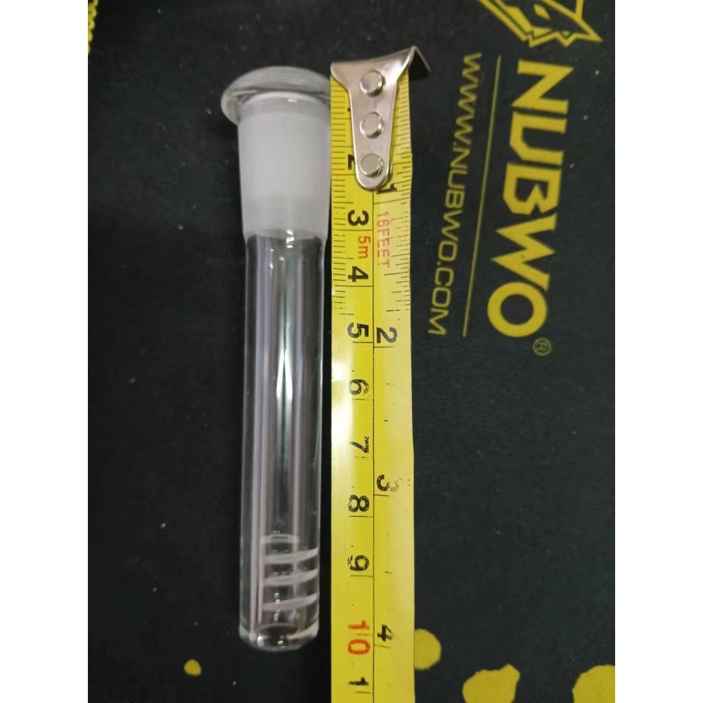 ขั้วต่อหลอดแก้ววิทยาศาสตร์ ภายใน14มม. นอก18มม,ยาว10ซม. พร้อมส่ง DWST-10cm