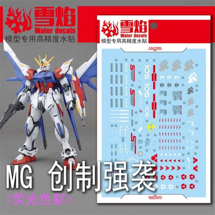 Water Decal Mg Build Strike Gundam Full Package