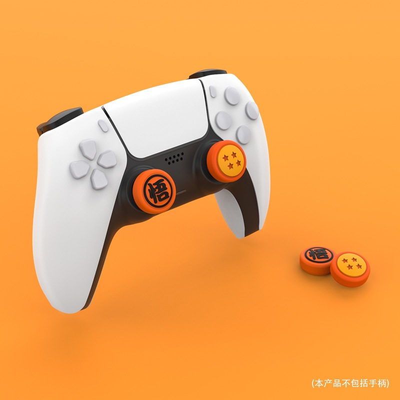 ยางอนาล็อค Ps4 ps5 nintendo switch ซิลิโคนใส่จอย drangonball humb Stick Grip Cap Thumbstick Joystick Cover Case for PS4