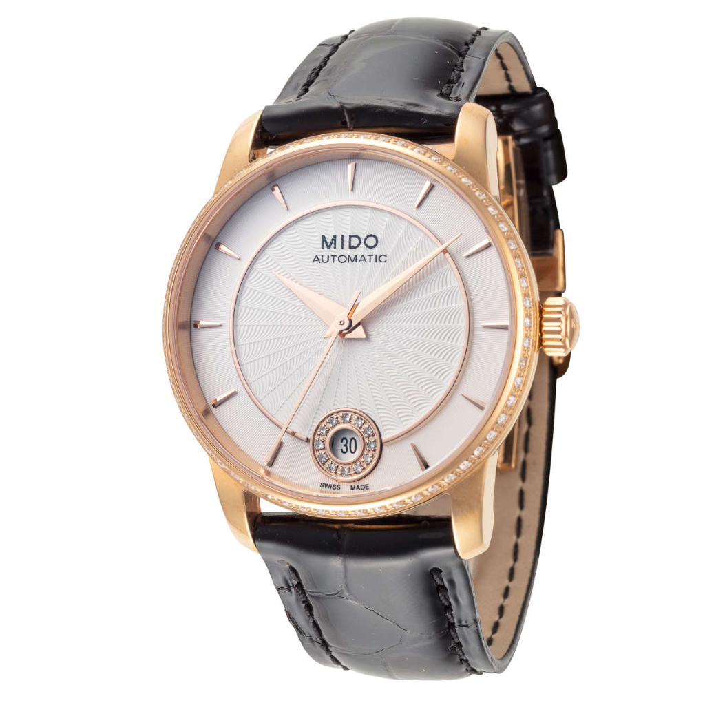 Mido Baroncelli - Ladies Watch - Gold/Black  นาฬิกาผู้หญิง MIDO