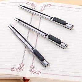 คัตเตอร์ มีดคัตเตอร์ (Cutter knife) - Stainless Steel รุ่นประหยัด#A047