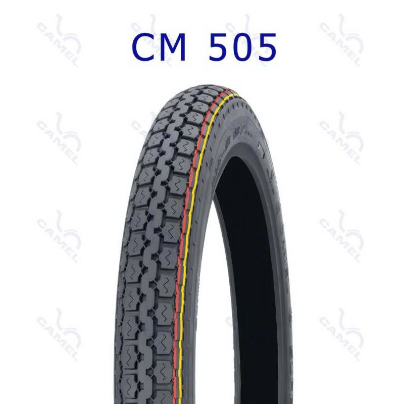 ยางนอก ขอบ 18 2.50-18 CM505 CAMEL MOTOCYCLE TIRE  70