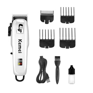Kemei คนหล่อ PG-809A ของแท้ 100% ปัตตาเลี่ยนไร้สาย อัจฉริยะ ชาร์จได้ เสียงเงียบ ปัตตาเลี่ยนตัด Kemei PG-809A