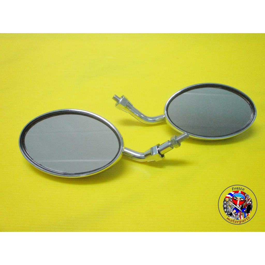 กระจกมองหลัง HONDA CB250 CB400 CB500 CBF CBX Rear Mirror “Chrome”8 mm