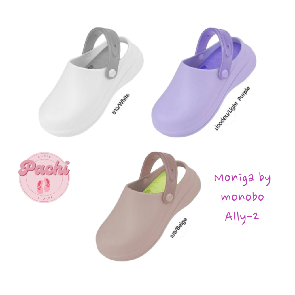 MONIGA BY MONOBO รองเท้าแตะแบบสวม รุ่น ALLY-2 (5-8)