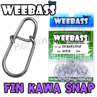 [ส่งฟรี] กิ๊ฟตกปลา WEEBASS รุ่น FIN KAWA SNAP กิ๊บ ลูกหมุน (…