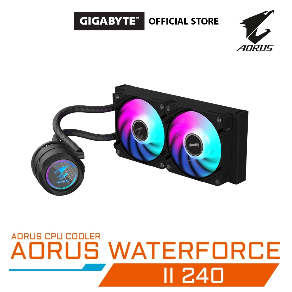 AORUS WATERFORCE II 240 120mm ARGB Fans