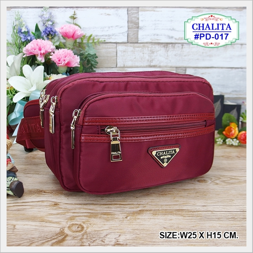 กระเป๋าคาดเอว รุ่น PD-017 ยี่ห้อ CHALITA #มีเก็บปลายทาง #คาดเอวแม่ค้า #กระเป๋าขายของ #กระเป๋าแม่ค้า