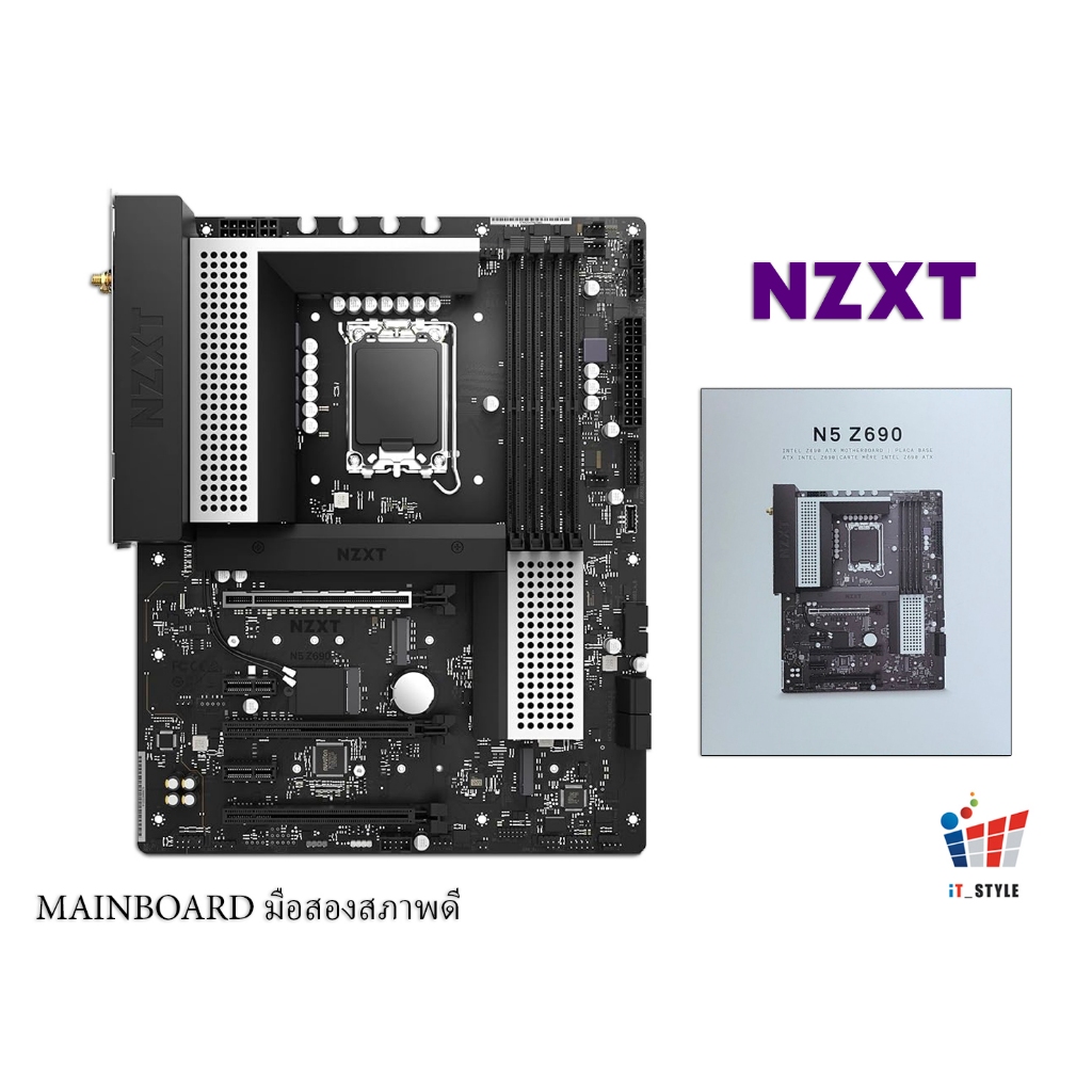 MAINBOARD (เมนบอร์ด) NZXT Z690 N5 WIFI LGA 1700 ประกันศูนย์ไทย